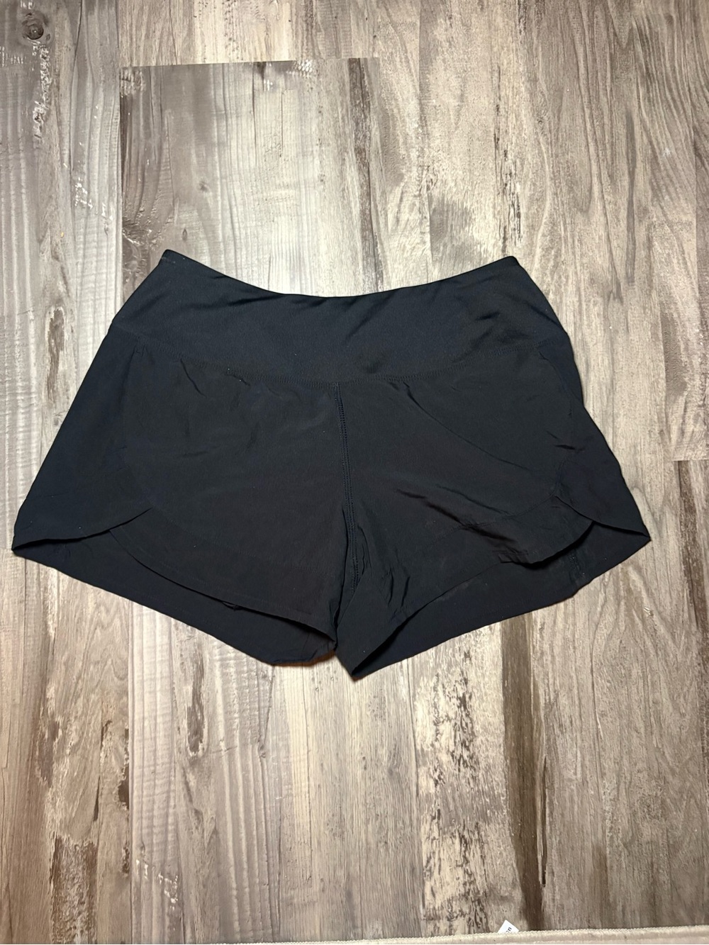 TOUGHMODE Black Women’s Athletic Shorts - Comfortable High-Waist Running Shorts